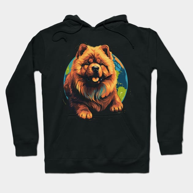 Chow Chow Earth Day Hoodie by JH Mart